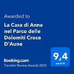 La Casa Di Anna Nel Parco Delle Dolomiti Croce D' Aune 1000 Ml Slm *