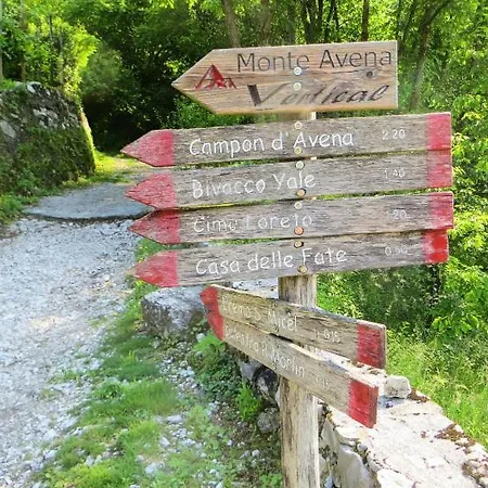 La Casa Di Anna Nel Parco Delle Dolomiti Croce D' Aune 1000 Ml Slm Apartmán