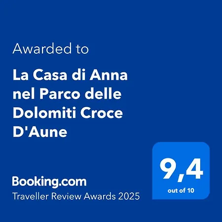 La Casa Di Anna Nel Parco Delle Dolomiti Croce D' Aune 1000 Ml Slm *